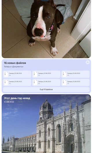 Яндекс обновил фотогалерею мобильного Диска